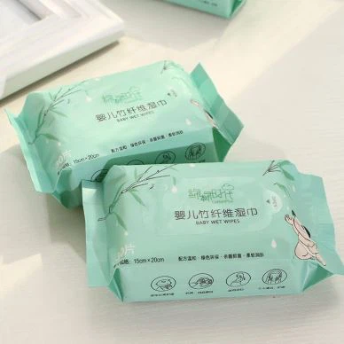 Бамбукови бебешки кърпички